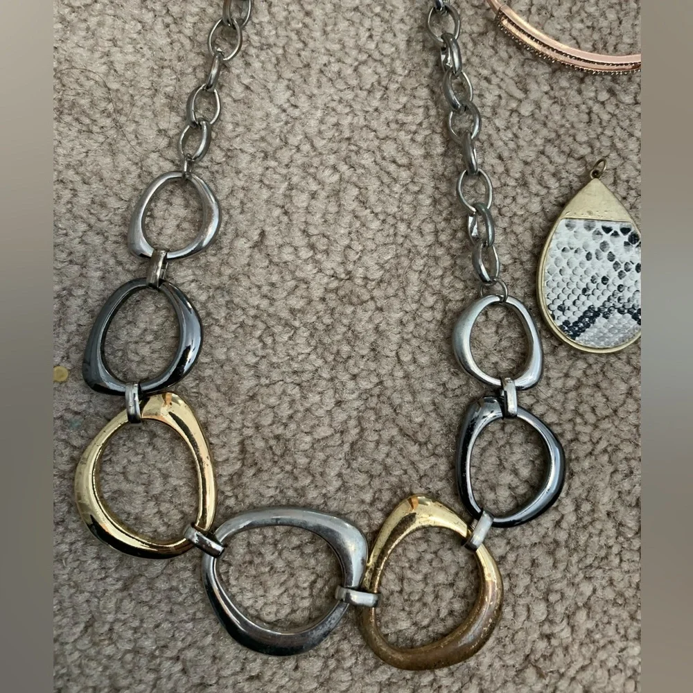 13 Piece  Mixed Metal Jewelry Set- Flawed